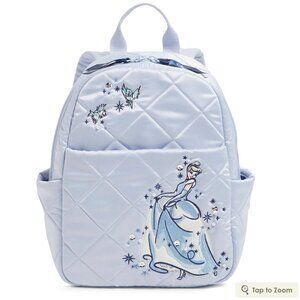 Disney Vera Bradley Cinderella Small Backpack – Morning Glory Paisley - NWT